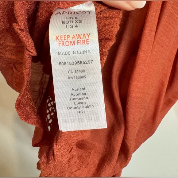 Apricot UK Peasant Top 4 - Picture 8 of 14